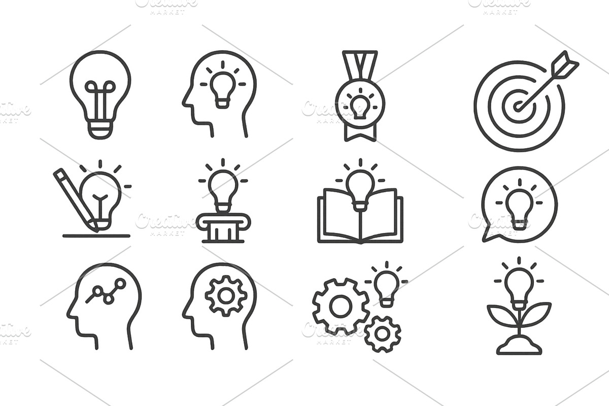 Vector illustration of creative, an Education Illustration by ZinetroN
