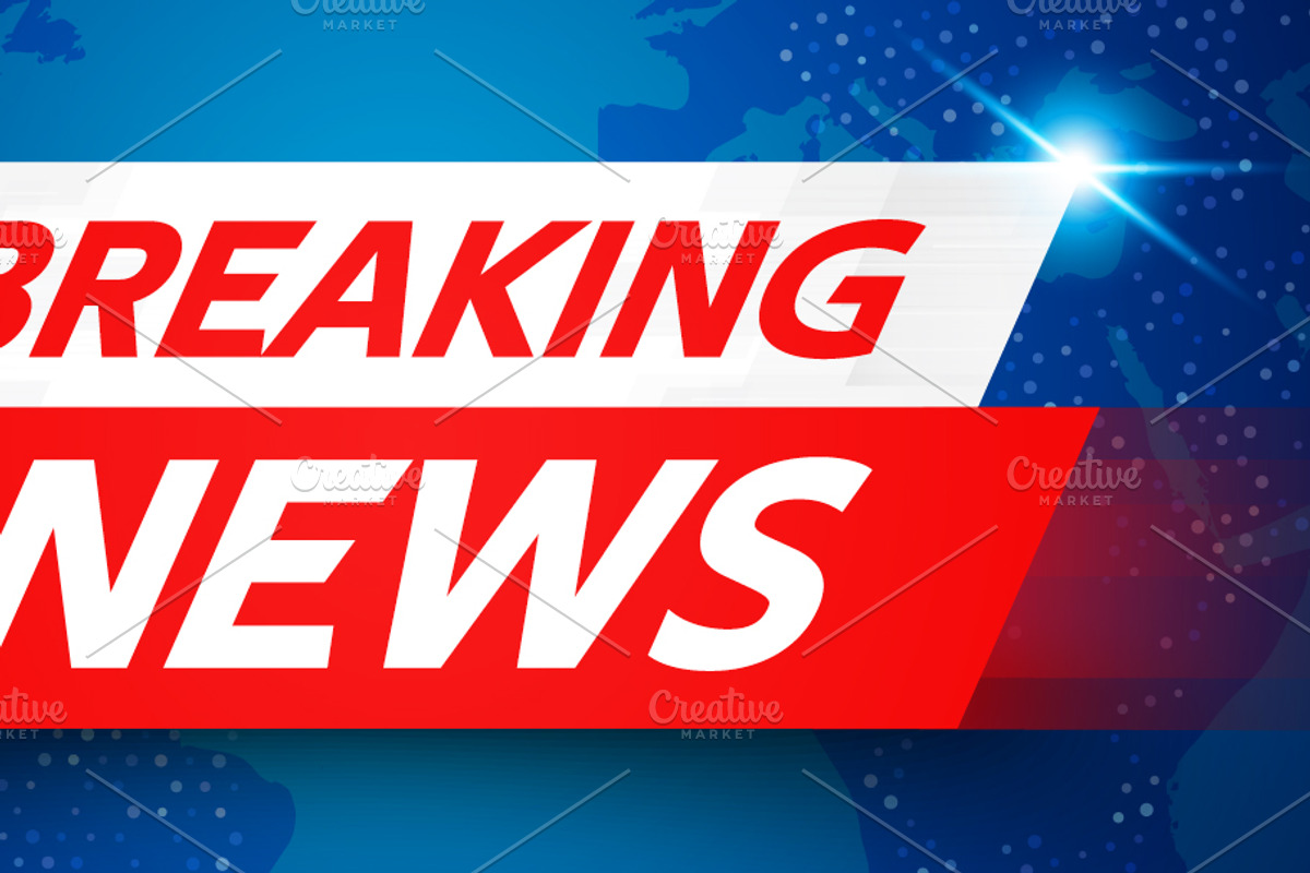Breaking News Live Banner, a Background Graphic by Black White Mouse Design (Photo 2 of 3)
