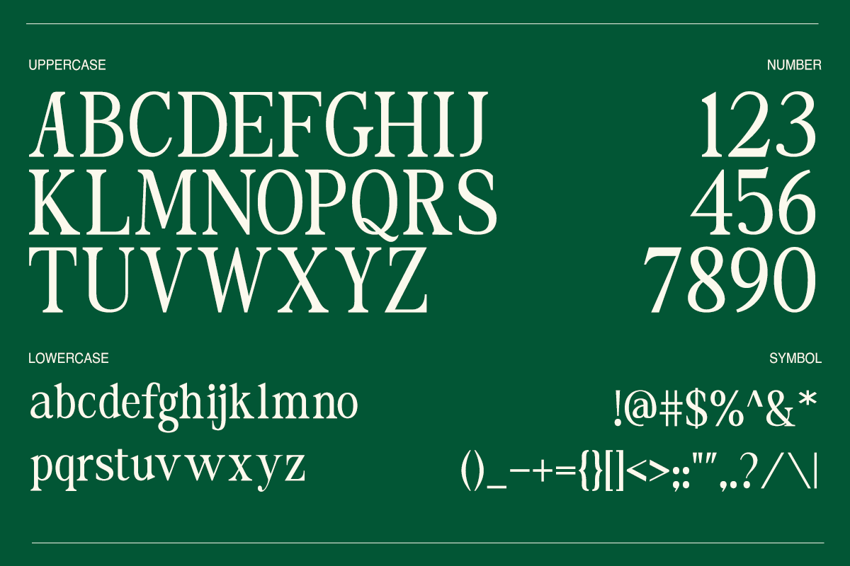 The Foriene Serif Font, a Serif Font by Rasio Studio (Photo 2 of 15)