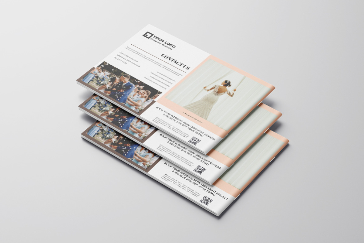 Wedding Planner Brochure Vol.4, a Brochure Template by Bewalrus Studio (Photo 11 of 11)