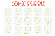 Comic Bubble |Symbols Fonts, a Symbol Font by Sirinart (Thumbnail 2 of 7)