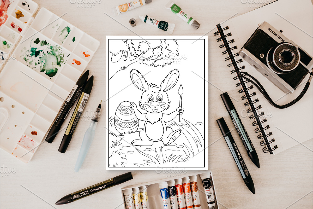80 Cute Easter Activity VectorDesign, an Illustration by Blue Digital Studio (Photo 2 of 6)