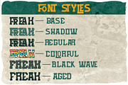 Freaky tiki + 8 bonus designs, a Symbol Font by Heather_insane (Thumbnail 6 of 10)