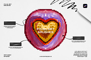 Pixel Art Procreate Brushes, a Brush Add-On by Spasibenko Art (Thumbnail 4 of 7)