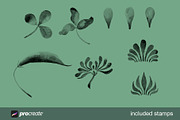 Ornamental Watercolor Stamps, a Brush Add-On by Relic Images (Thumbnail 4 of 7)