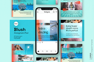 Instagram Post Template - Blush