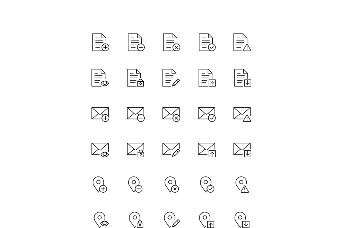 SMASHICONS - 2240+ Interaction Icons preview 2