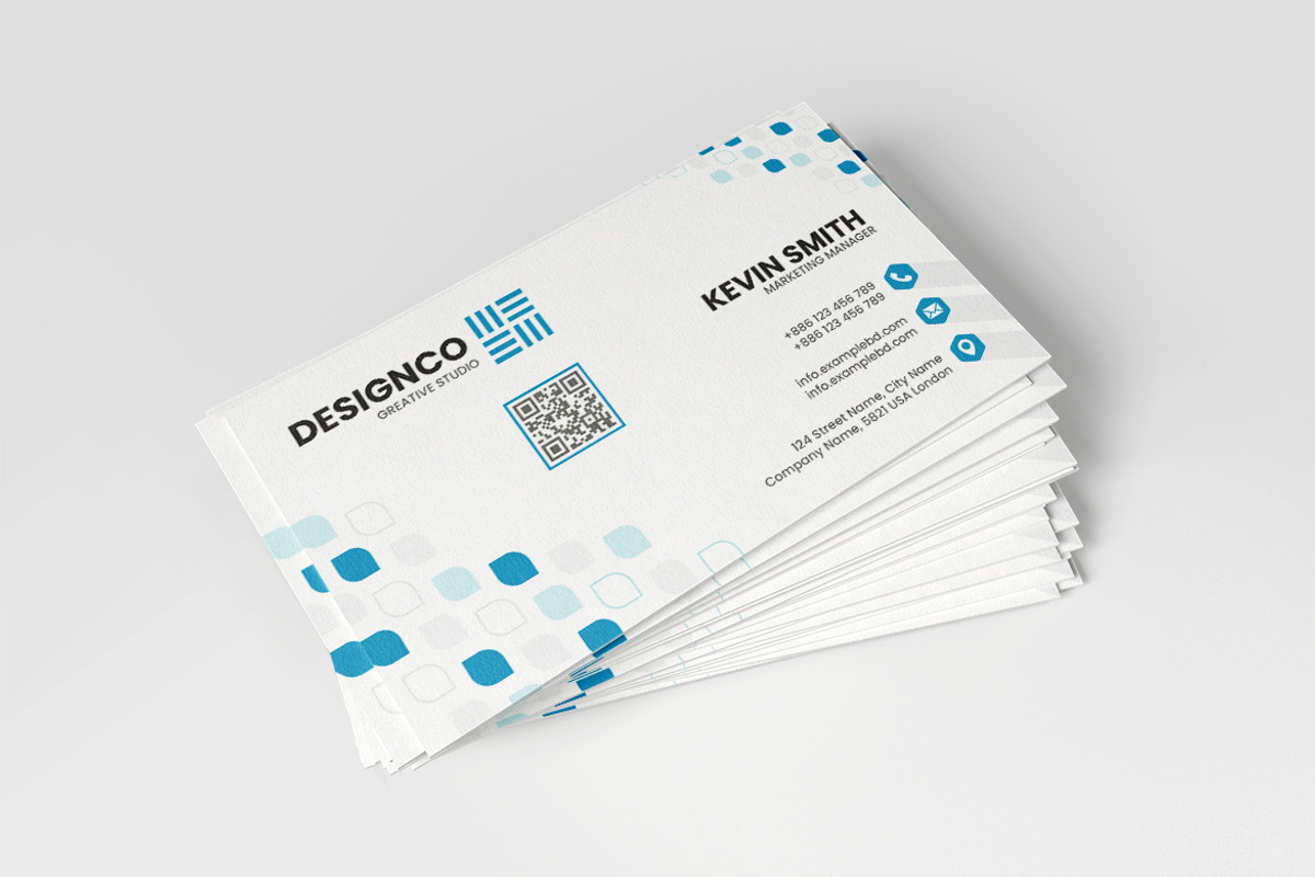 Minimal Business Card Template, a Business Card Template by BdThemes (Photo 2 of 3)