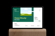 Case Study Booklet Template, a Brochure Template by NorthPeak (Thumbnail 2 of 10)