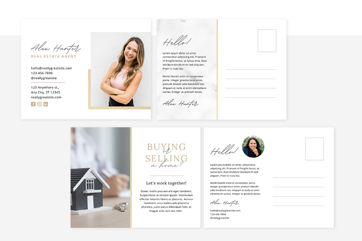Realtor Template Bundle | Canva, a Flyer Template by Galaxybomb (Photo 11 of 15)