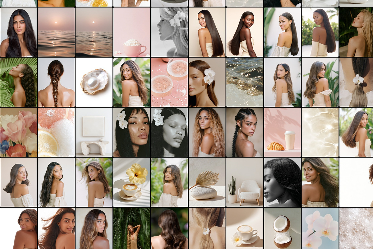 200 Summer Hair Stock Images, a Beauty & Fashion Photo by Make Stories Studio (Photo 9 of 10)