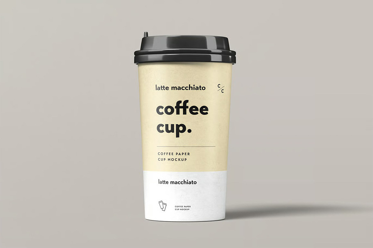Paper Cup Mock-up, a Cups & Container Mockup by zippypixelstudio (Photo 6 of 13)