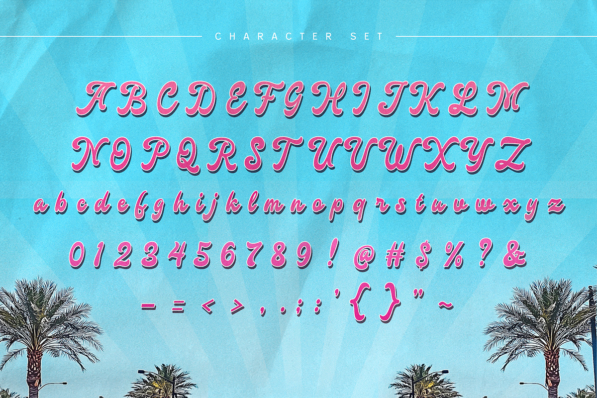 Floopy Chart | Font Duo, a Script Font by Wacaksara Co. (Photo 7 of 7)