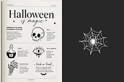 Gothic Spooky Halloween Clipart, an Object Illustration by Nutalin Art (Thumbnail 9 of 12)