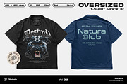 Oversized T-Shirt Mockup, a Shirt Mockup by Bitstate Design (Thumbnail 1 of 4)