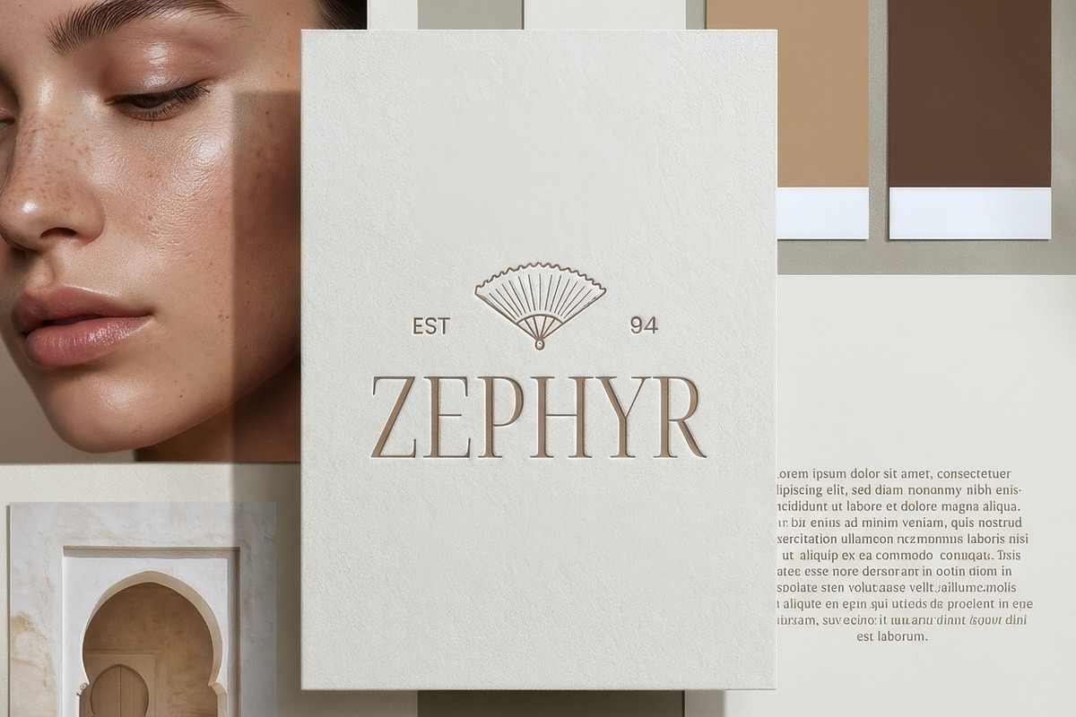 Zephyr Mini Brand Kit | Canva, a Branding & Logo Template by Adam and Grace (Photo 4 of 19)