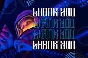 Zanterox - Cyberpunk Futuristic Font, a Sans Serif Font by Dhabee (Thumbnail 5 of 7)