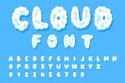 Cloud alphabet, an Icon by Volyk