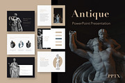 Antique PowerPoint Template, a Presentation Template by Jumsoft (Thumbnail 1 of 20)