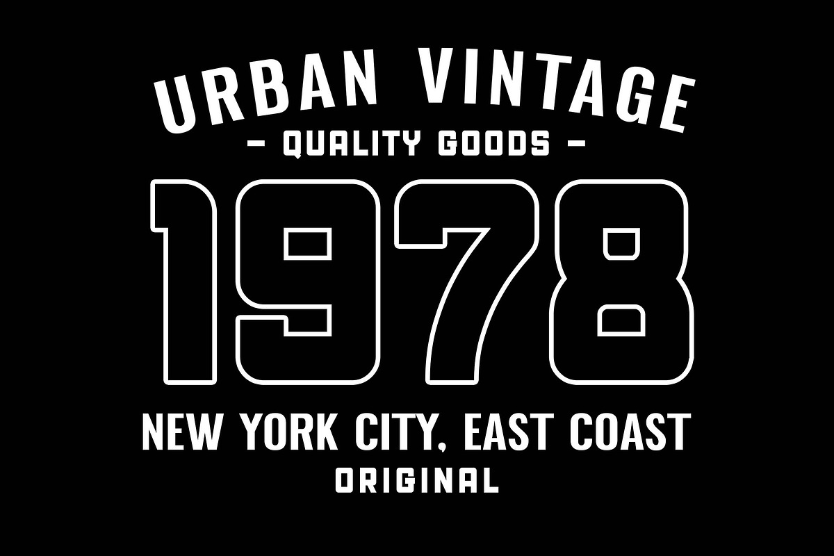 Union College a Sporty Display Font, a Sans Serif Font by Blankids Studio (Photo 4 of 11)
