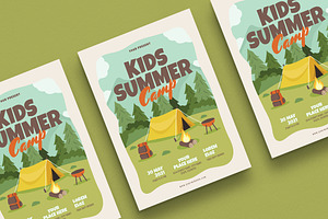 Kids Summer Camp Flyer