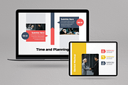 Project Roadmap PowerPoint Template, a Presentation Template by Flat Icons (Thumbnail 3 of 6)
