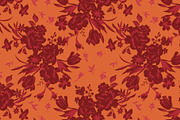 Blooming peony. 4 seamless patterns., a Pattern Graphic by GALAKAM (Thumbnail 5 of 6)