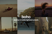 10 Boho Lightroom Presets, a Preset Add-On by Gridfiti (Thumbnail 1 of 11)