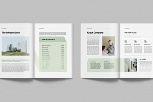 Annual Report MS Word & Indesign