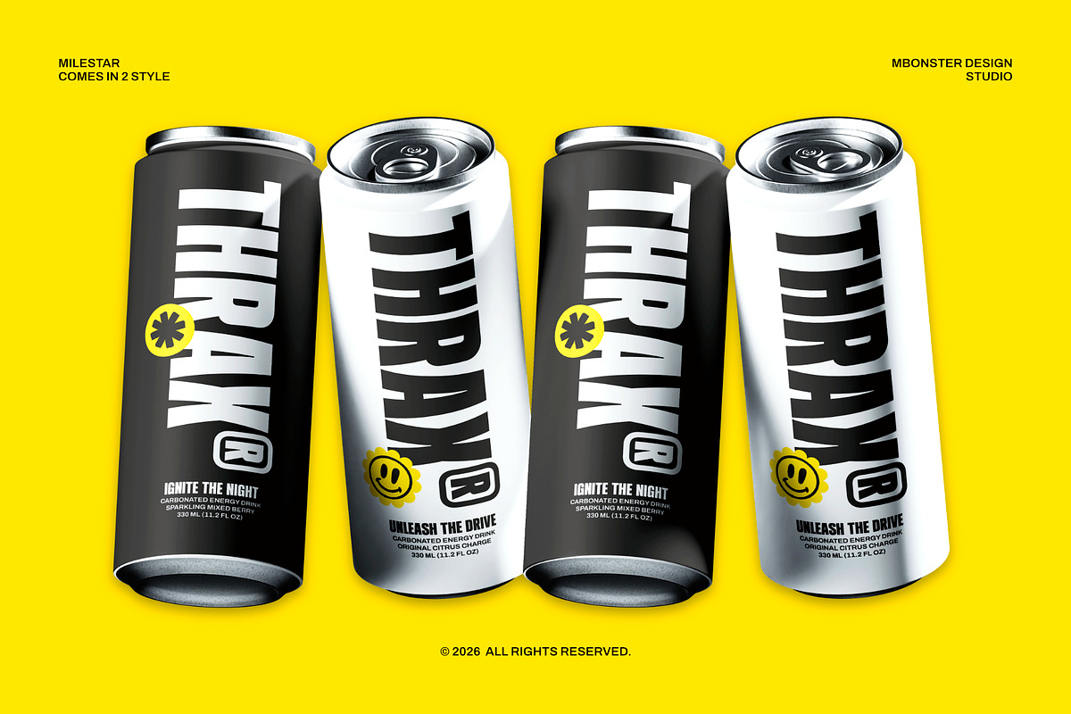 Milestar – Bold Condensed Sans Serif, a Sans Serif Font by Mbonster Design Studio (Photo 5 of 19)