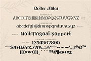 Roller Alika, a Serif Font by alit design (Thumbnail 10 of 14)