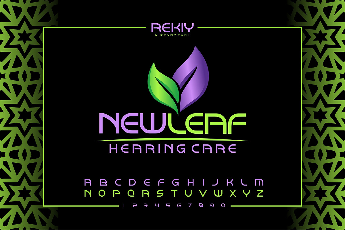 REKIY DISPLAY, a Sans Serif Font by herulogo (Photo 3 of 5)
