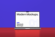 Minimal Macbook Mockups Vol 1, a Mac Mockup by Modern Mockups (Thumbnail 9 of 17)