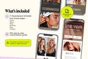 Hairdresser Stylist Website Template, a Templates & Theme by Template Twist Shop (Thumbnail 5 of 10)