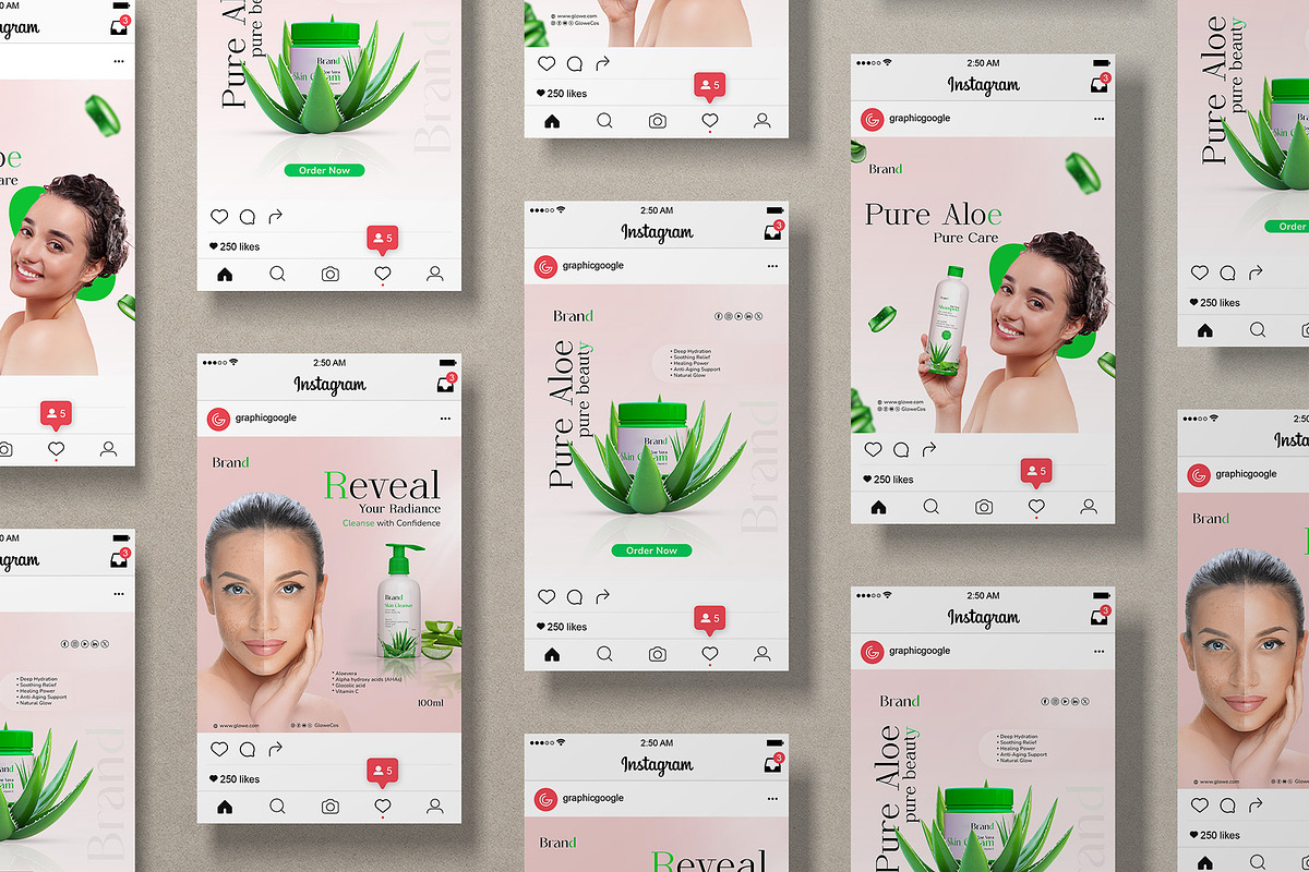 Luxury Social Media  Post Template, a Social Media Template by HOQ Advertising (Photo 7 of 7)