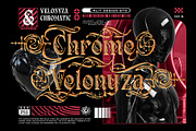 Chrome Revenant Typeface, a Serif Font by alit design (Thumbnail 1 of 17)