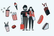 Hand drawn Food & Drink, a Graphic by Huza Studio (Thumbnail 6 of 9)