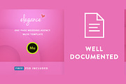 Elegance - Wedding Agency Template, a HTML Template by WellMadePixel (Thumbnail 5 of 5)
