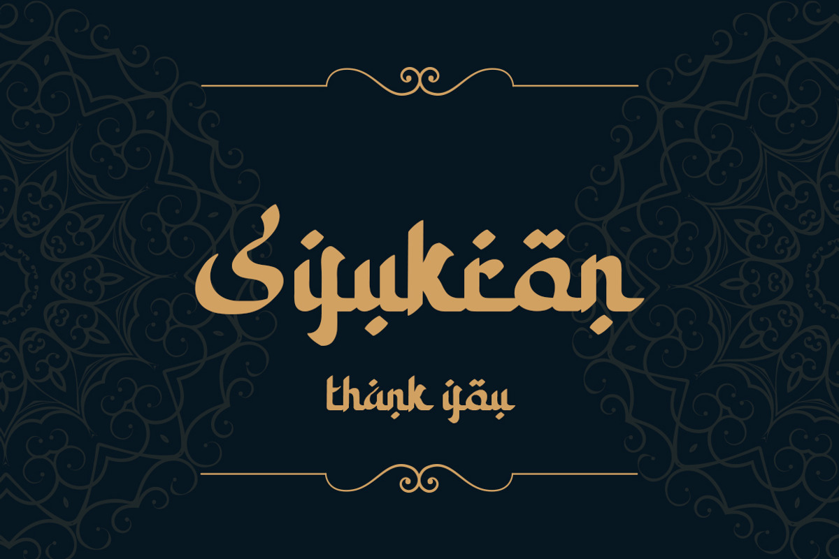 Kahlil - Arabic Font, a Font by Typefactoryco (Photo 9 of 9)
