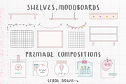 Pink Modern Retro, an Illustration by Purrga (Thumbnail 6 of 11)