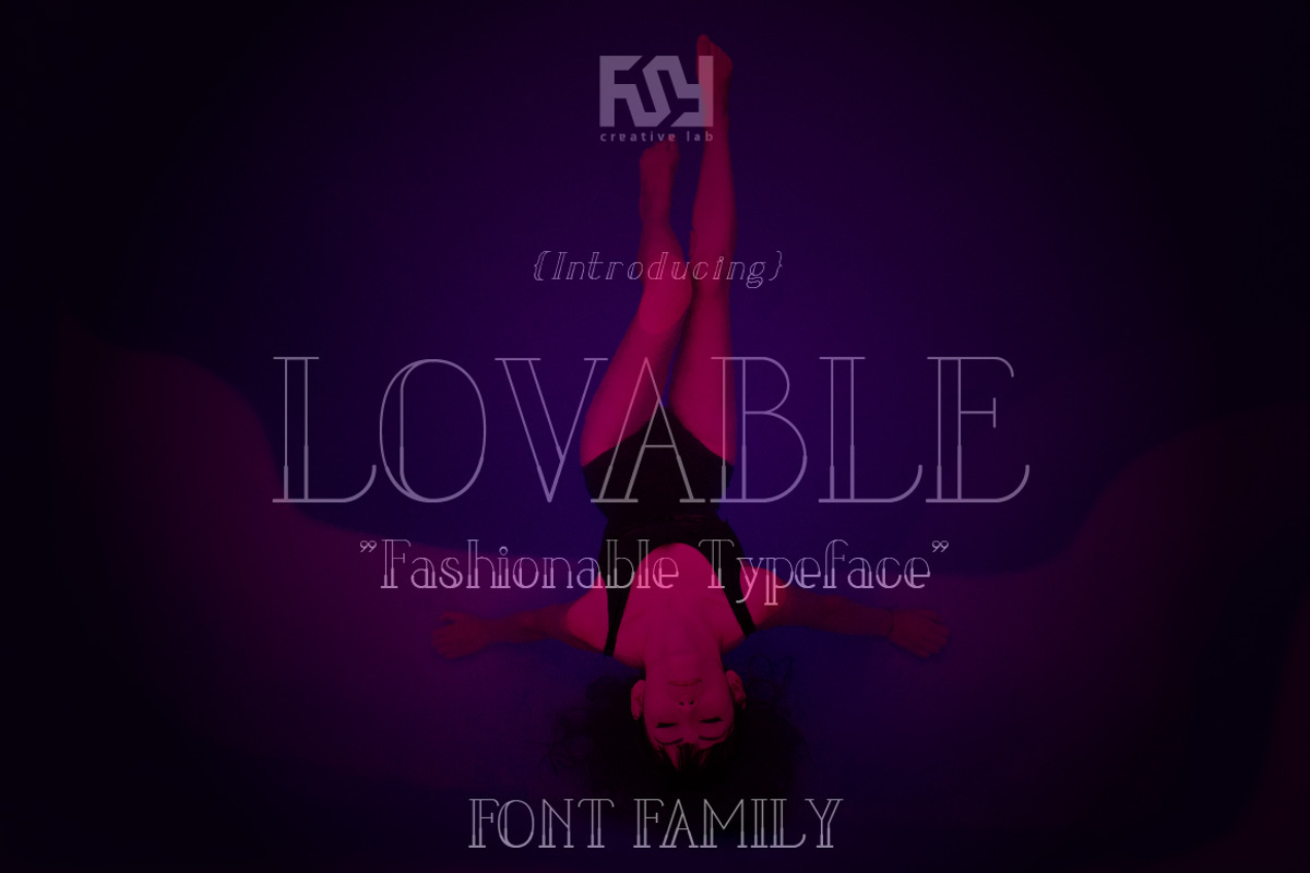 LOVABLE FONT FAMILY