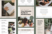 Olive | Canva Workbook Template, a Magazine Template by Erin Cassidy (Thumbnail 2 of 10)