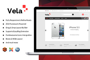 ZT Vela Elegant VirtueMart Template
