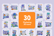 Destly Interface 3D Icons, a 3D by Welovegraphics (Thumbnail 6 of 7)