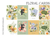 Floral Greeting Cards Templates, a Card Template by Evgeniia (Thumbnail 4 of 4)