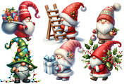 christmas, gnome clipart, an Illustration by Designworld (Thumbnail 2 of 4)