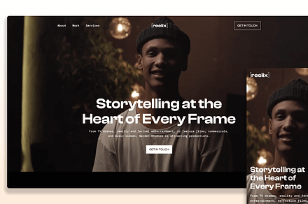 Reelix Video Creator Figma Template