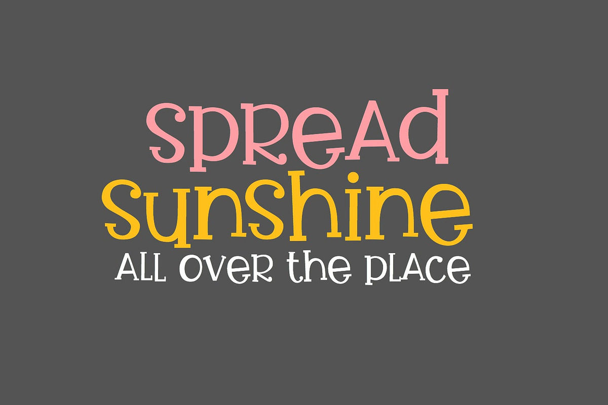 Sugarsweet Handwritten Serif preview 2