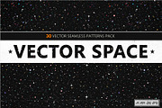 Stellar vector patterns pack, a Pattern Graphic by Gudiny (Thumbnail 1 of 7)