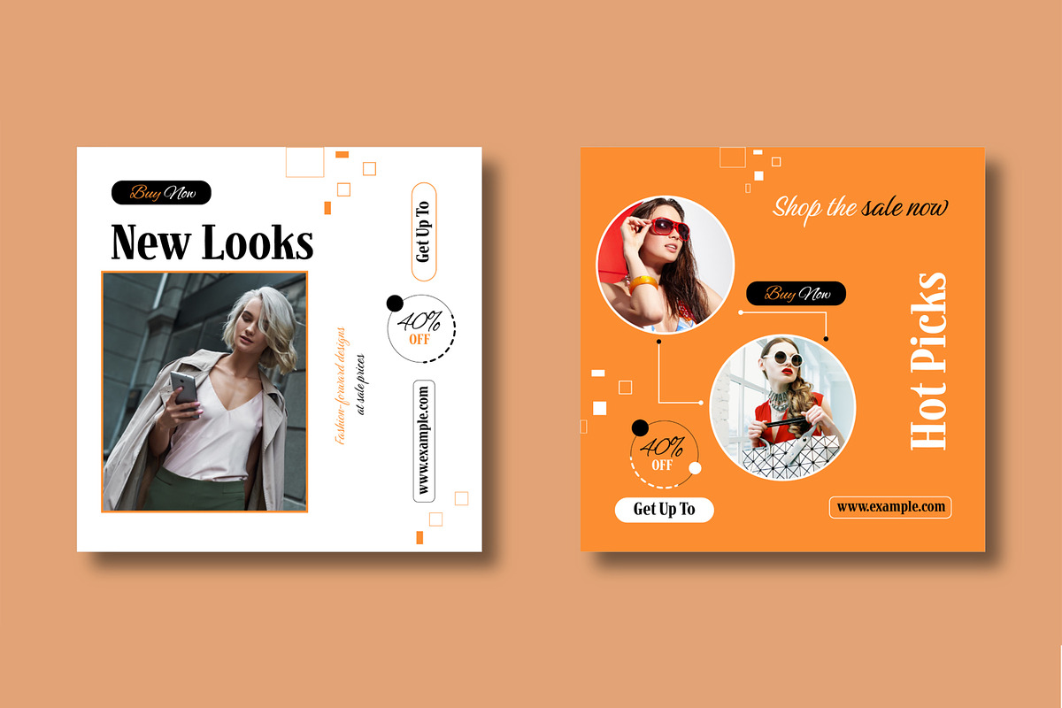 Seasonal Fashion Sale Social Media, a Social Media Template by MightyDesign (Photo 5 of 8)